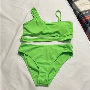 SHEIN Neon Green Bikini Set